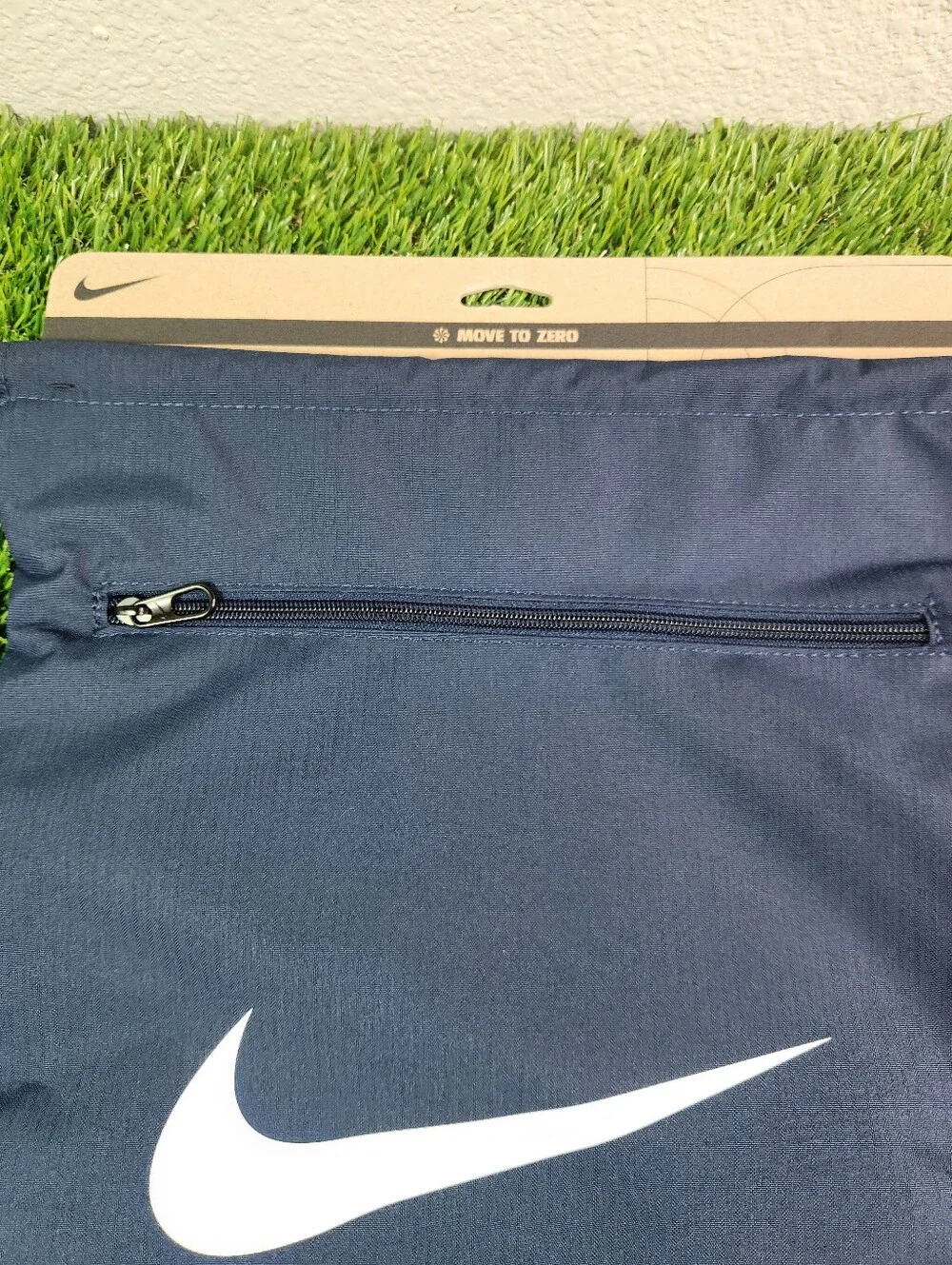Nike Brasilia Drawstring Gym Sack Backpack Bag Navy/Black NWT DM3978-410